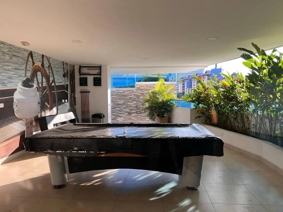 公寓 Hermoso Apto Cerca A La Playa Bello Horizonte. 圣玛尔塔