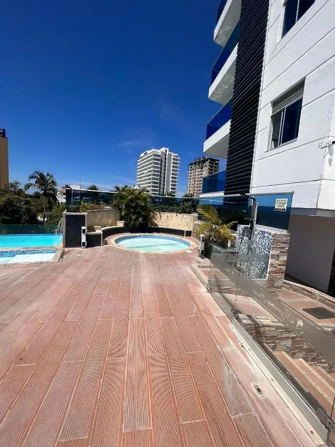 公寓 Hermoso Apto Cerca A La Playa Bello Horizonte. 圣玛尔塔