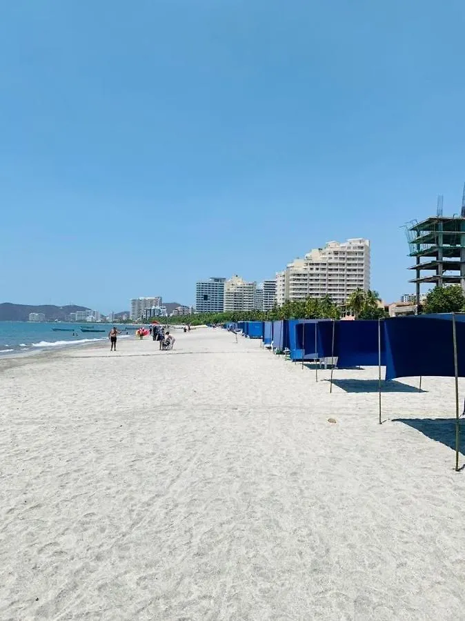 Hermoso Apto Cerca A La Playa Bello Horizonte. Santa Marta  0*, Santa Marta (Magdalena) Colombia